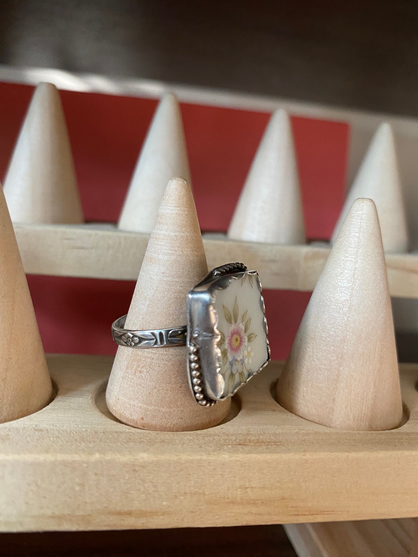 Plate ring size 9
