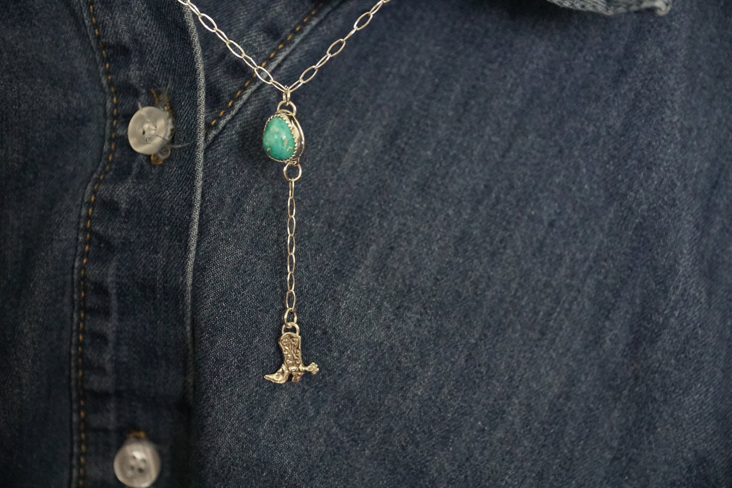 🤠Sierra Bella boot necklace