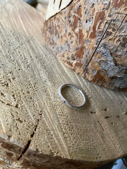 Flattened Initial Ring