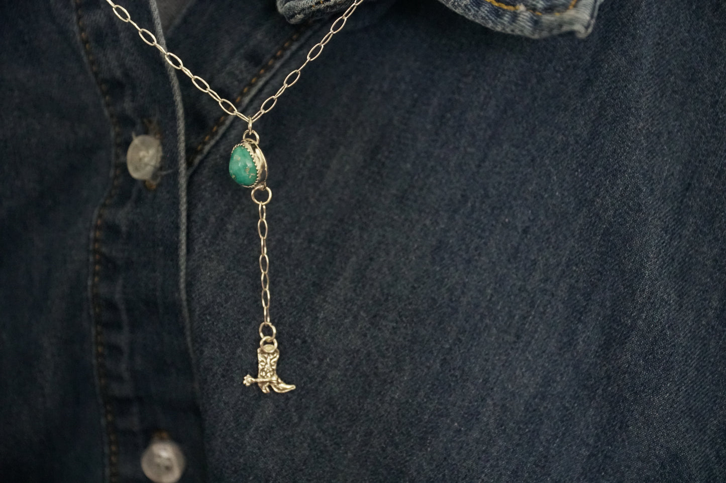 🤠Sierra Bella boot necklace