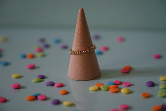 🎉gold filled stacker set
