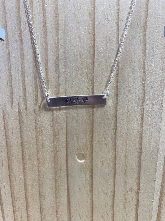 Birthflower necklaces