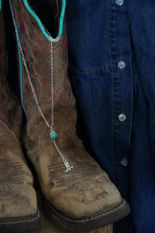 🤠Sierra Bella boot necklace