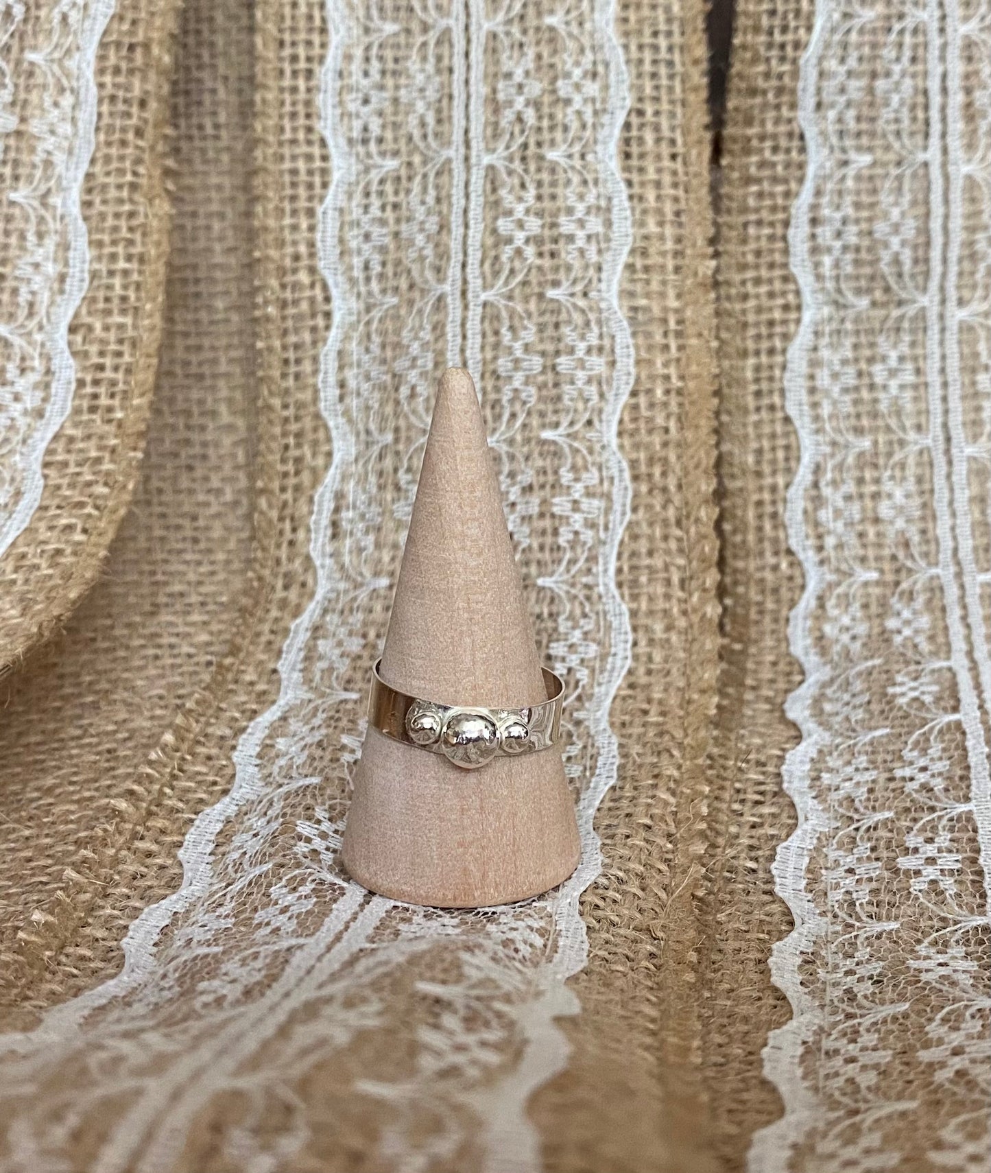 Sterling silver band size 8.5