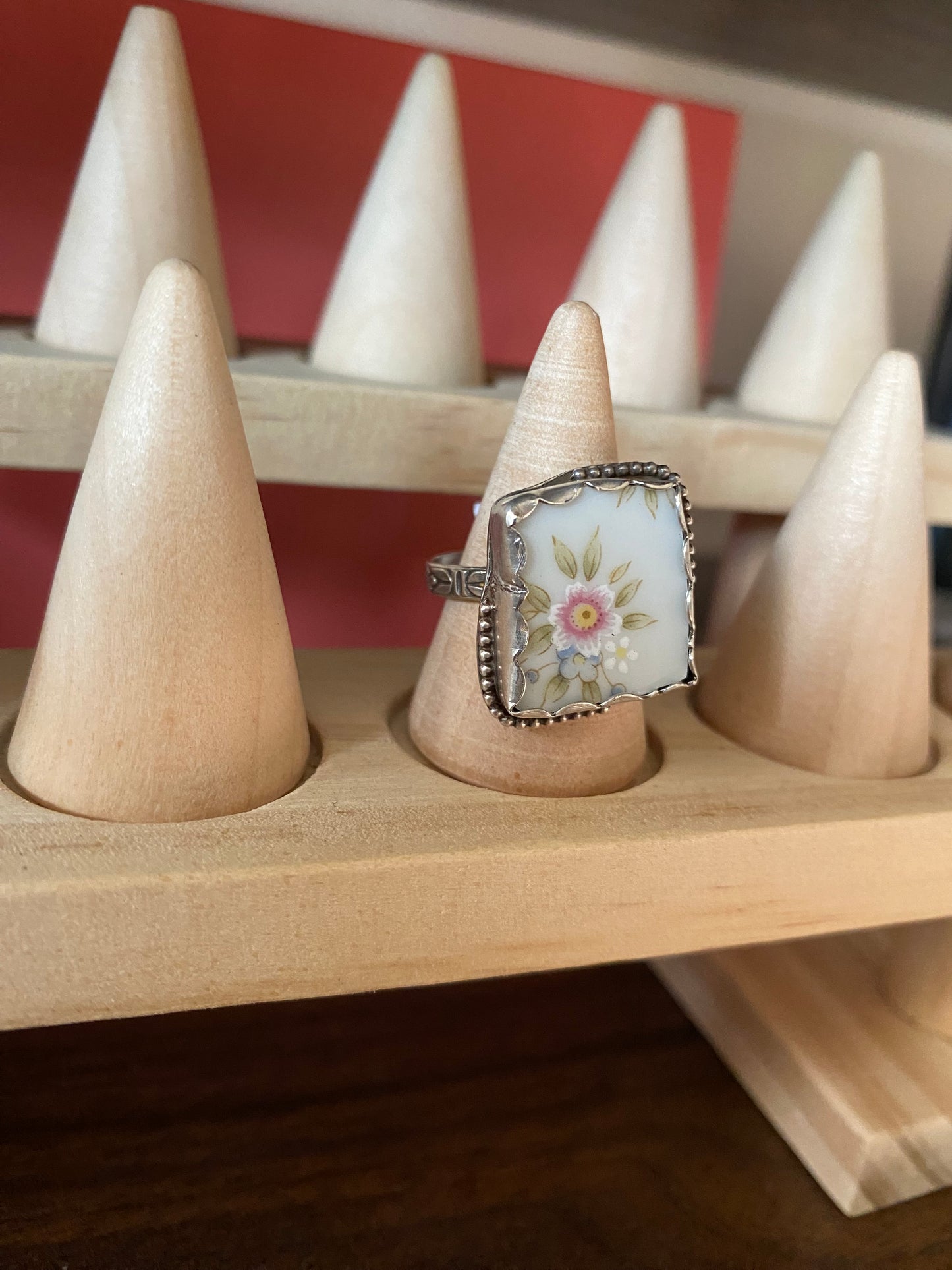 Plate ring size 9