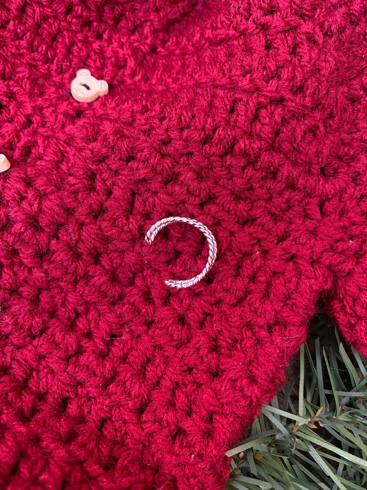 🎄sterling twist ring