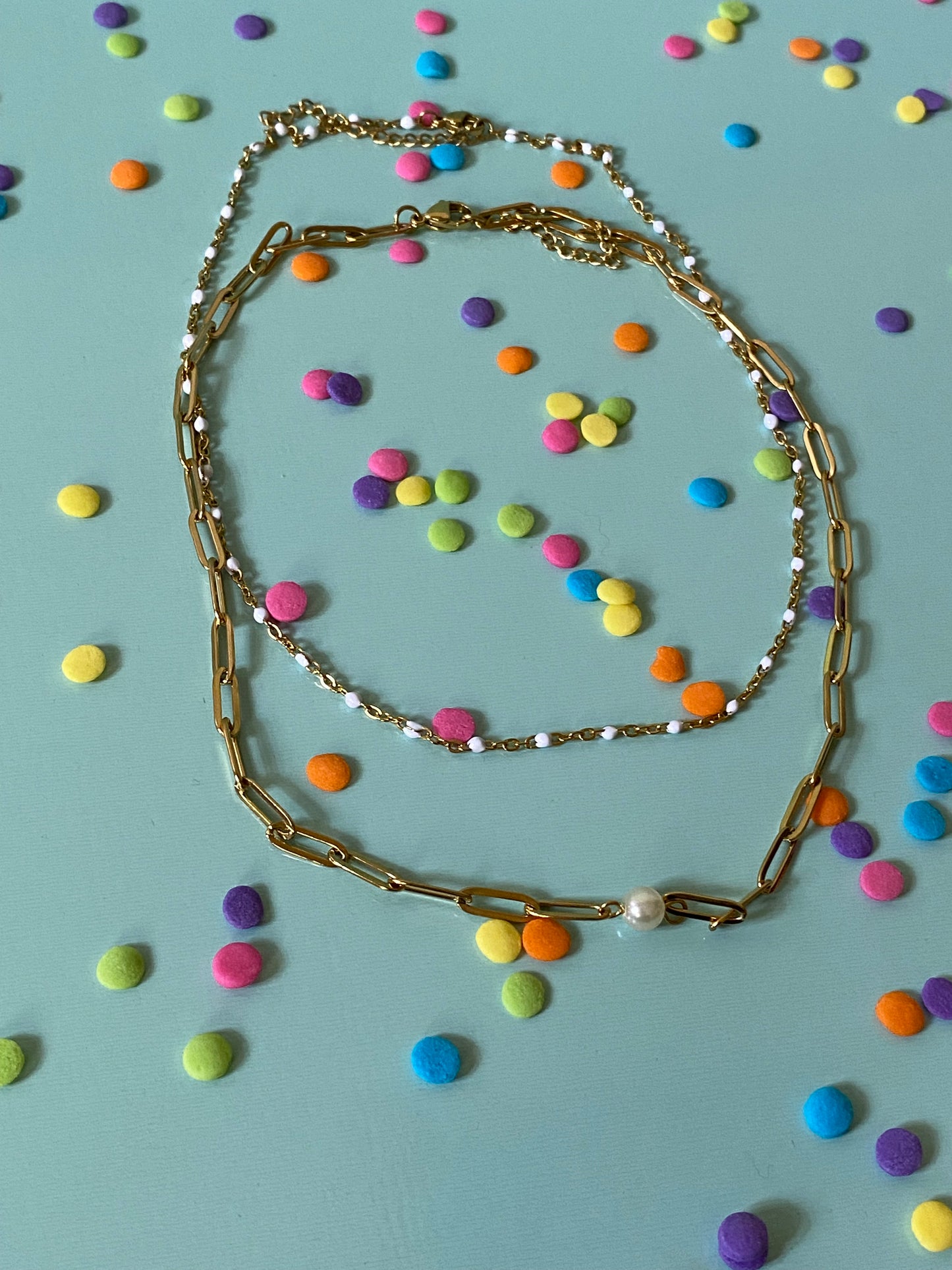 🎉pearl necklace set