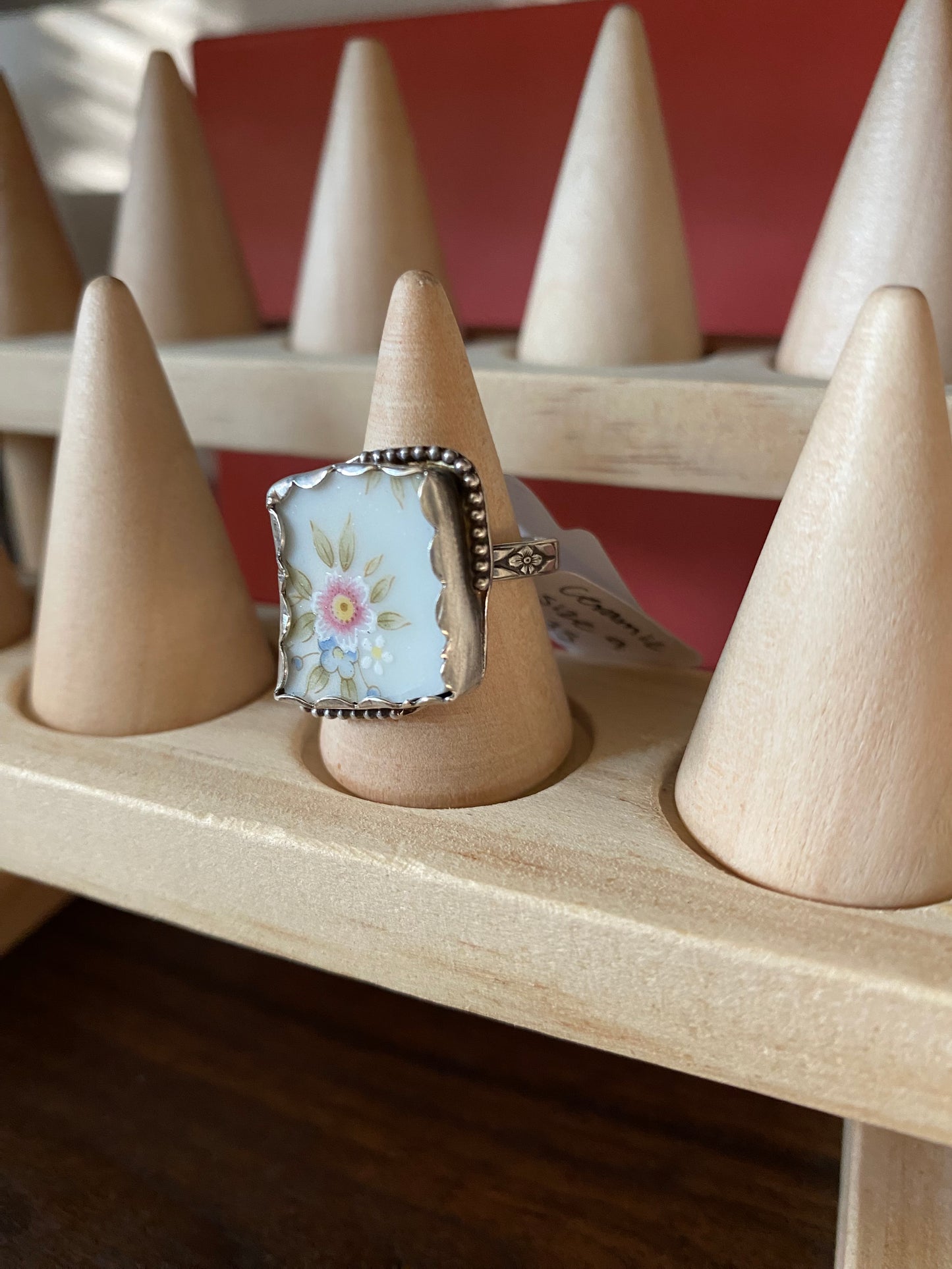 Plate ring size 9