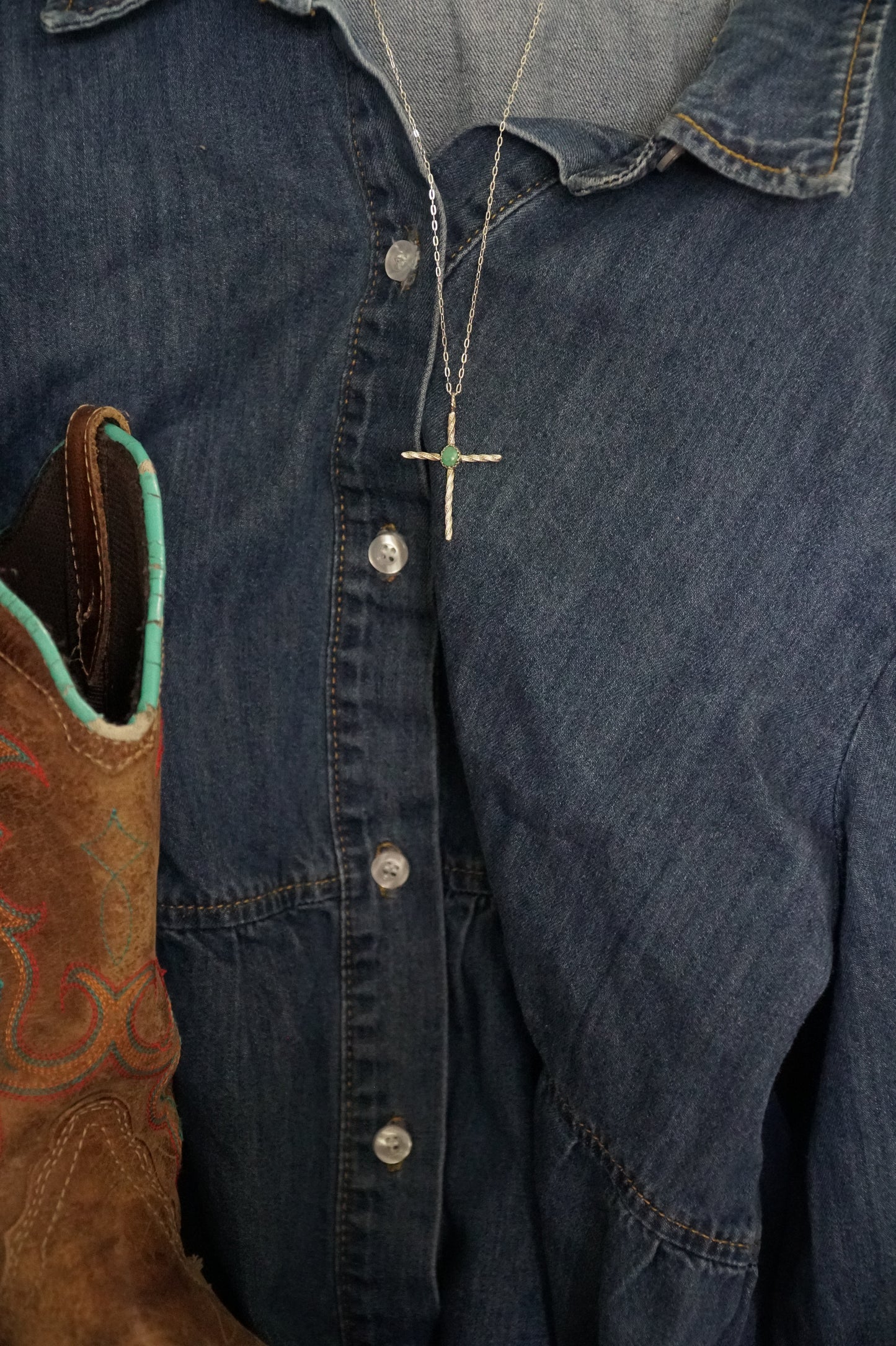 🤠Royston cross necklace