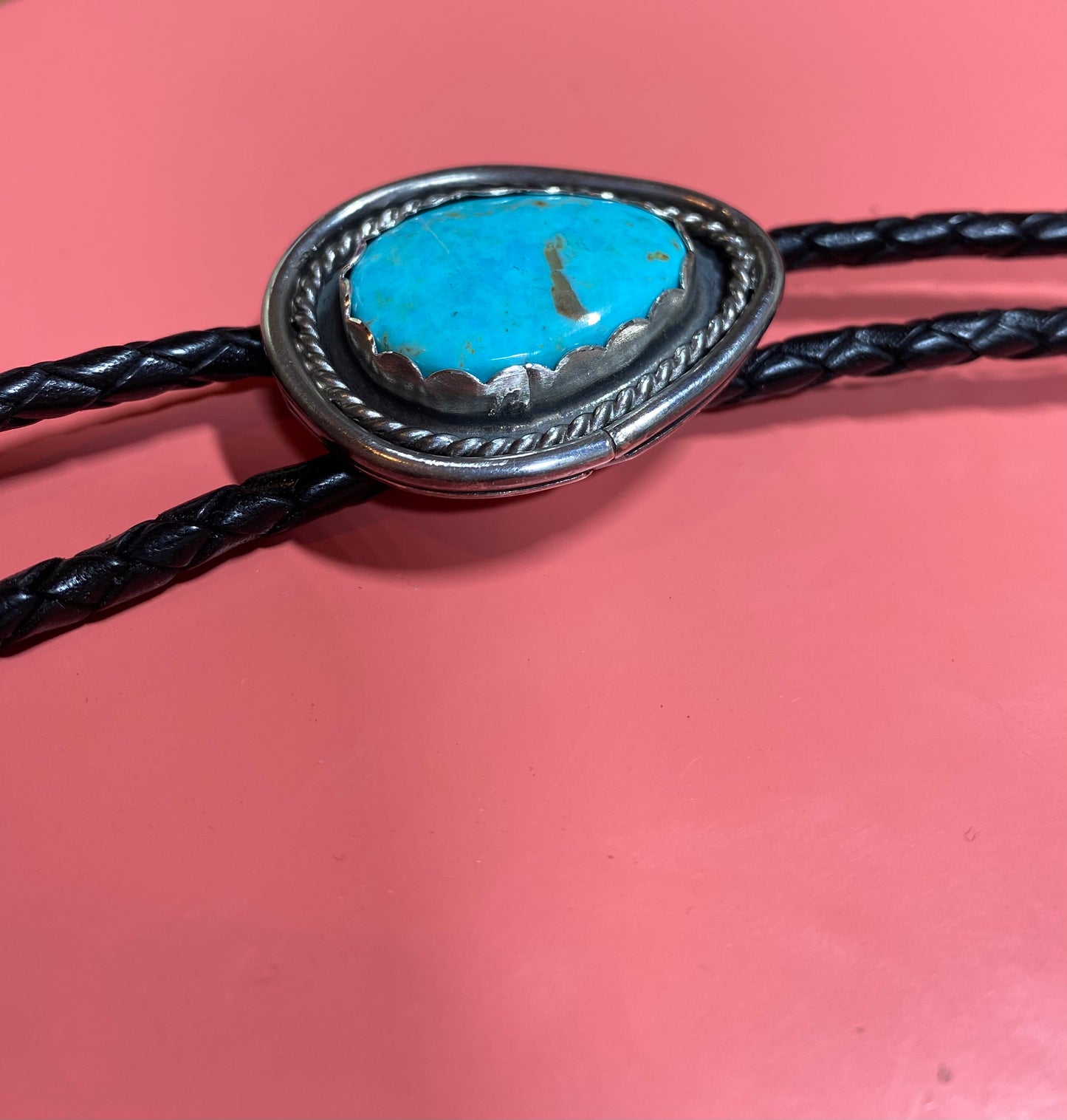 Chilean Turquoise Bolo Tie